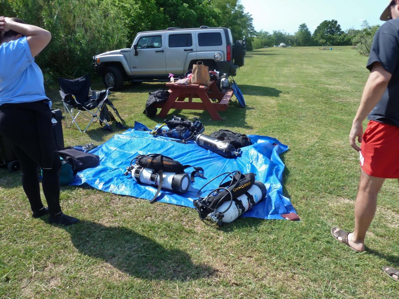 The dive tarp