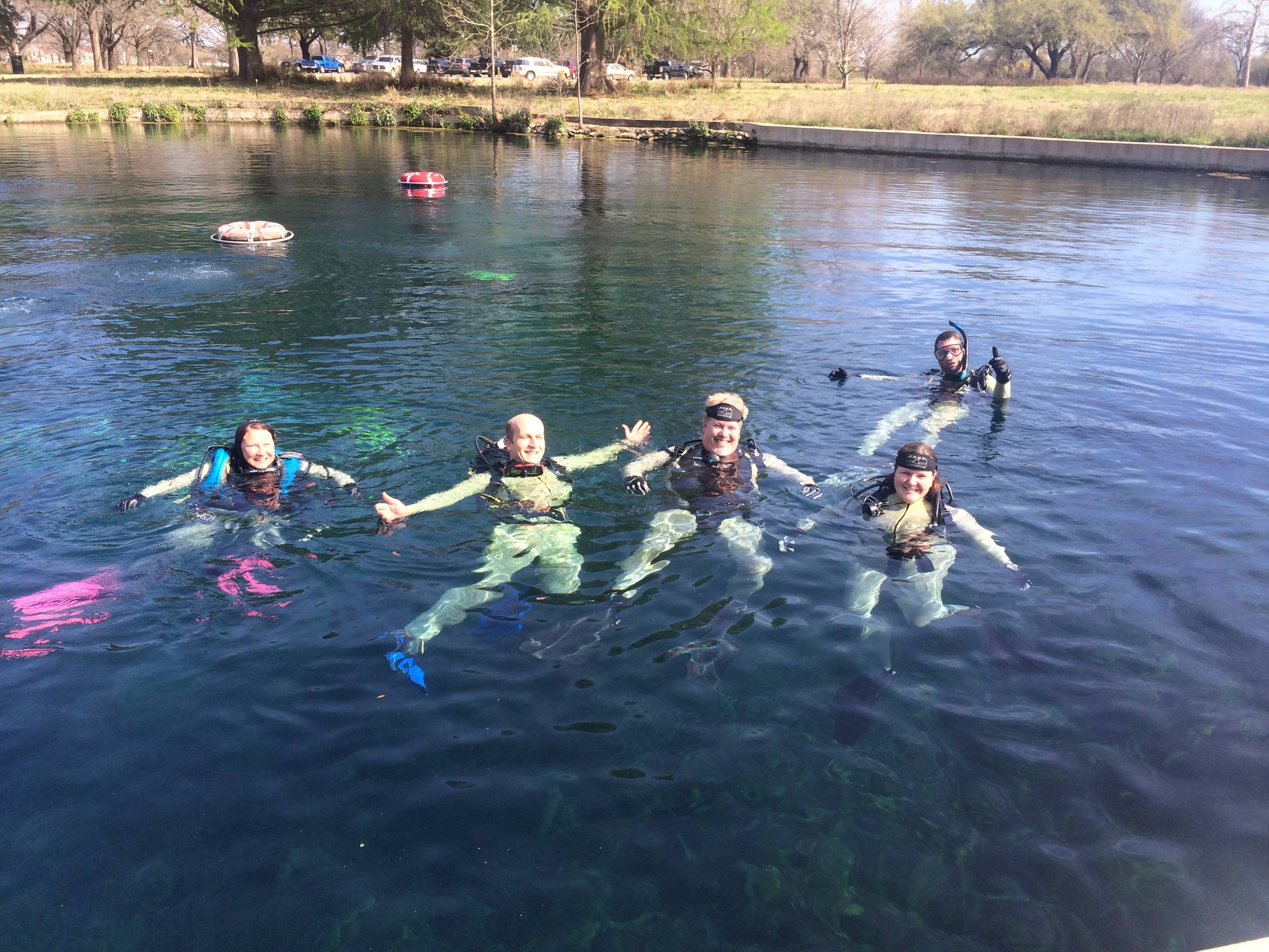 The divers