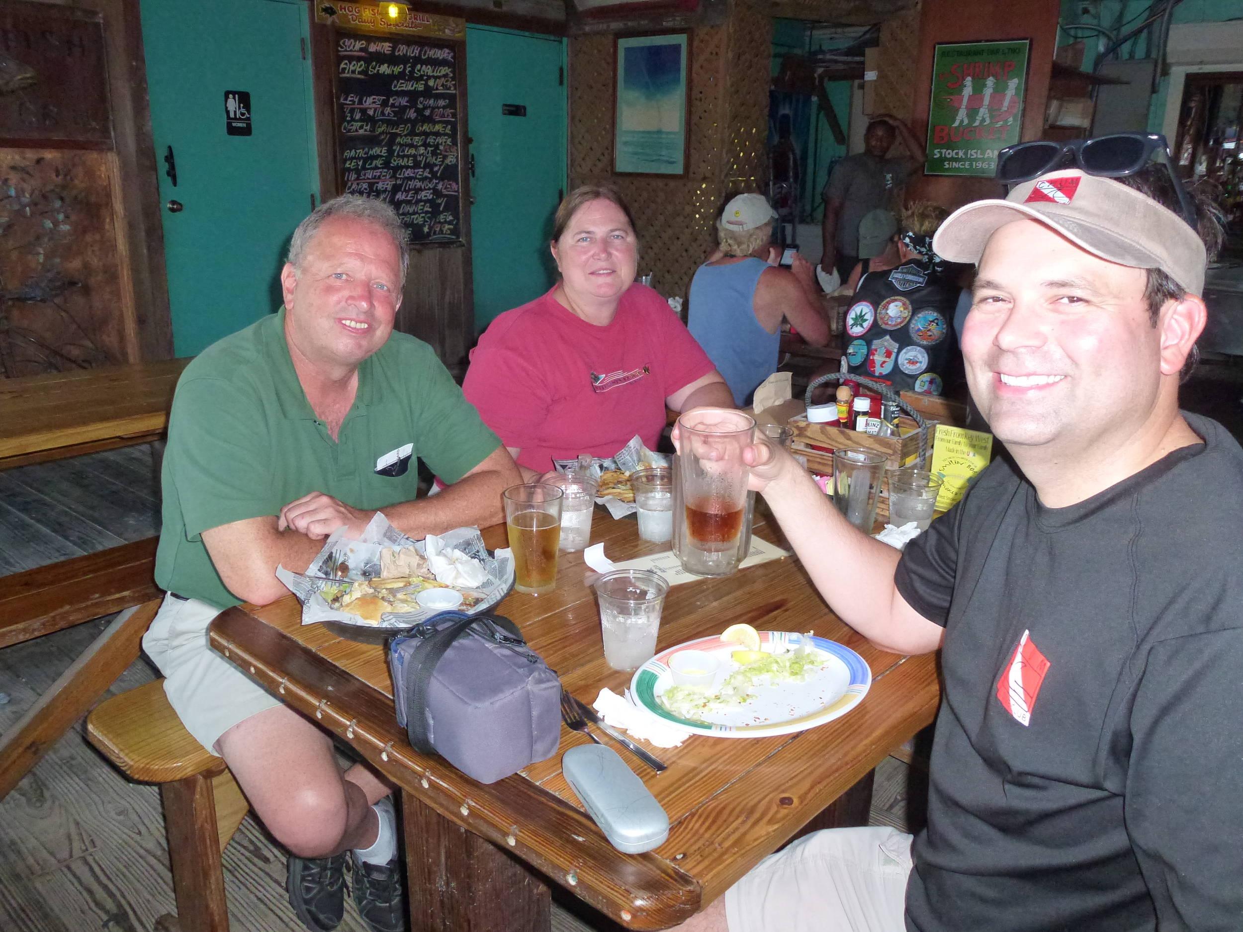 The K-Jenns & Sushi Boy at Hogfish Grille 2