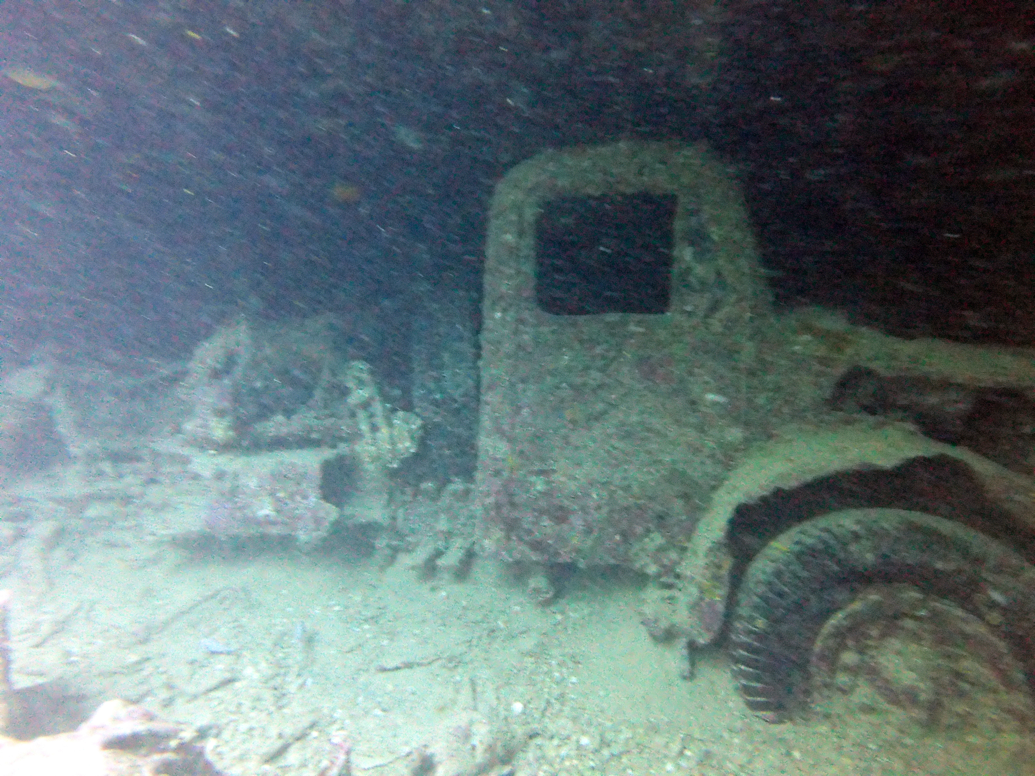 Truck on the Thistlegorm