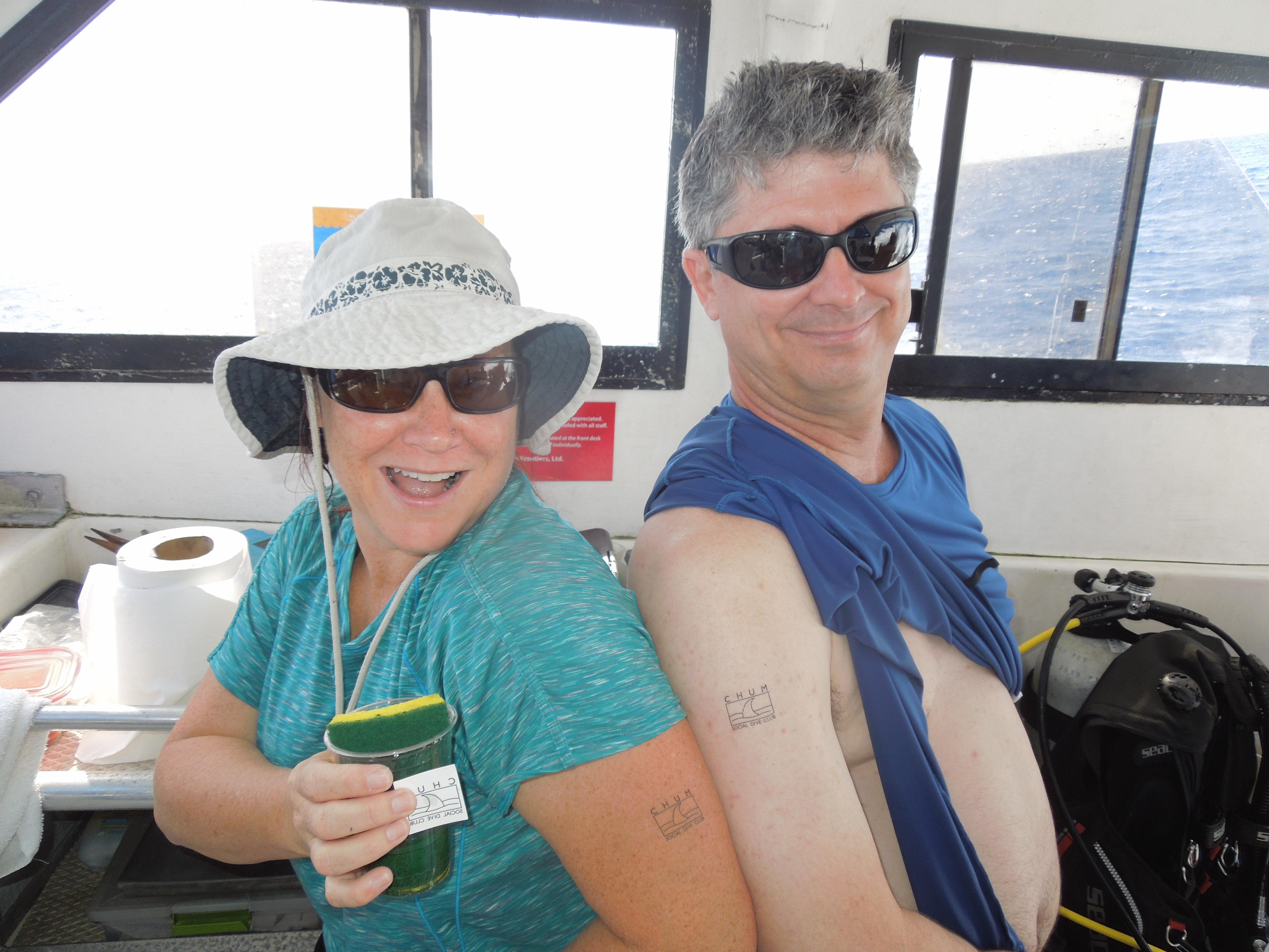 Two fer CHUM tatts